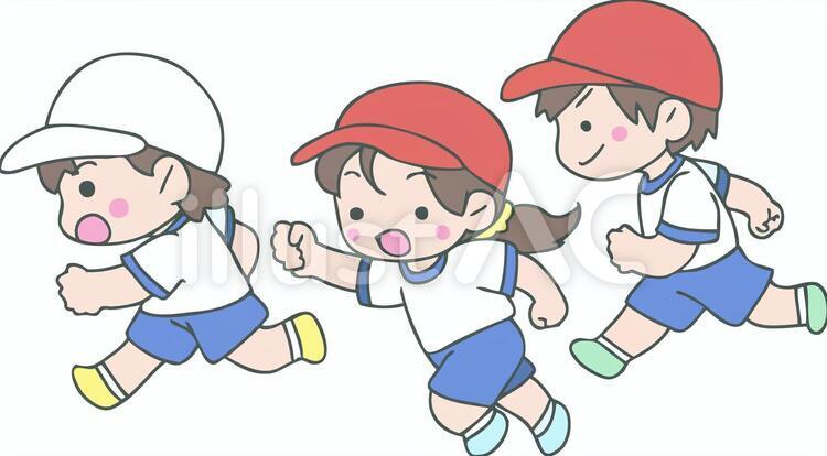 運動会 運動会,体育大会,徒競走のイラスト素材