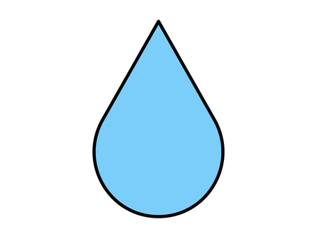 シンプル 水滴 水,水滴,雨,清潔,きれい,シンプル,かわいい,おしゃれ,線画,アイコンのイラスト素材