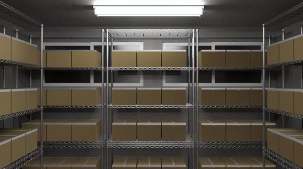 倉庫 倉庫,荷物,倉庫作業,段ボール,仕事,在庫,山積み,室内,物置,保管庫のイラスト素材