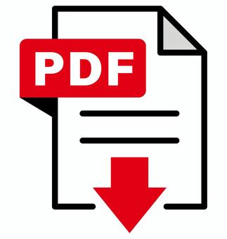 PDFファイルアイコン素材イラスト4 pdf,アイコン,ビジネス,ファイル,ドキュメント,書類,添付,ダウンロード,グラフィック,仕事のイラスト素材