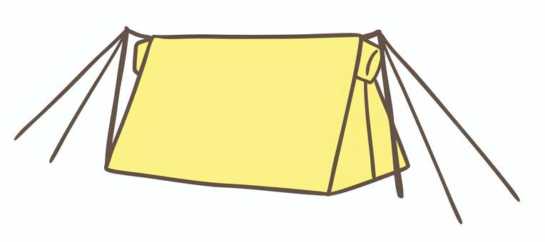 登山用ツェルト2 ツェルト,ツェルト泊,ビバーク,登山,避難,山岳,緊急時,シェルター,テント,軽量のイラスト素材