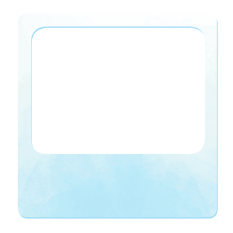 水彩フォトフレーム(文字無し) 水彩,フレーム,かわいい,ポラロイド,コラージュ,推し活,カード,フォト,シンプル,おしゃれのイラスト素材