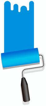 ペンキ・インクローラーイラスト ペンキ・インクローラーイラスト ペンキ,インク,ペイント,ローラー,塗料,塗装,塗る,diy,ライフスタイル,リフォームのイラスト素材