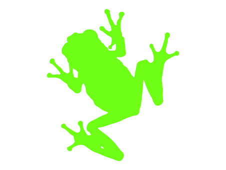 ニホンアマガエのシルエット 緑 ニホンアマガエのシルエット 緑 シルエット,生き物,シンプル,ニホンアマガエル,カエル,アマガエル,両生類,在来種,池,田んぼのイラスト素材