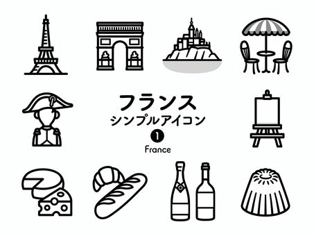 Sアイコン フランス モノクロ250 Sアイコン フランス モノクロ250 アイコン集,アイコン,フランス,ヨーロッパ,エッフェル塔,凱旋門,モンサンミッシェル,カフェ,パラソル,席のイラスト素材