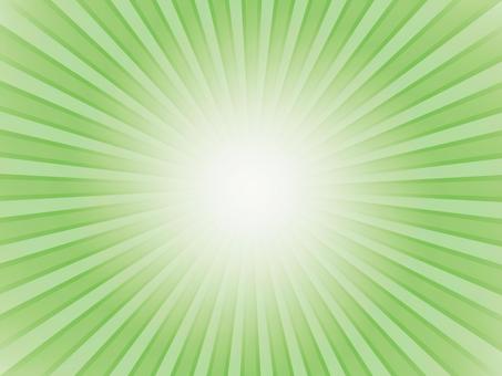 マンガ風のポップに輝くグリーン集中線背景 背景,集中線,緑,光,爆発,放射線,グリーン,明るい,自然,エコのイラスト素材