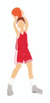 Illustration, basketball, basketball, sports, JPG and AI