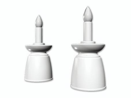 LEDのローソク ろうそく,ローソク,生活,仏壇,電子仏具,明かり,ledのイラスト素材
