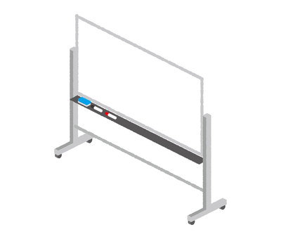 ホワイトボード オフィス,オフィス家具,事務用品,アイソメ図,アイソメトリック,鳥瞰図,俯瞰図,俯瞰,ビジネス,会社のイラスト素材