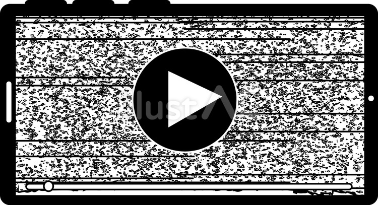 動画スマホ 動画,ノイズ,映画のイラスト素材