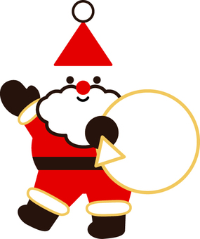 手を振るサンタクロース 手を振るサンタクロース サンタクロース,全身,クリスマス,12月,冬,手,挙げる,振る,にっこり,笑うのイラスト素材