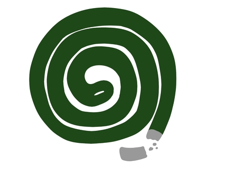 Illustration of mosquito coil, mosquito coil, insect repellent, summer, JPG and PNG