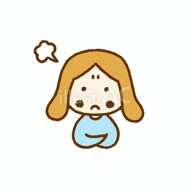 腕を組んで怒る女性イラスト - No: 27429721｜無料イラスト・フリー素材なら「イラストAC」