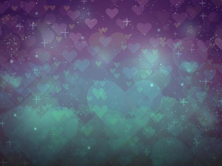 Illustration, heart, glitter, background, 