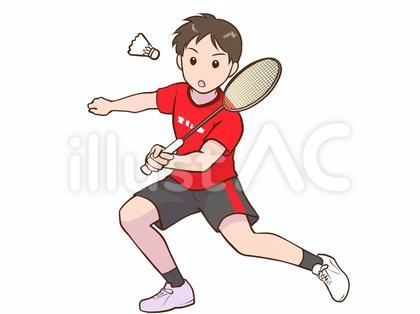 バドミントン ver.赤
