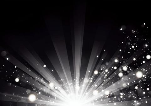 Illustration, light, balls of beads, particle, 