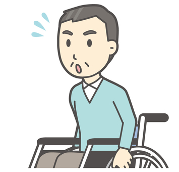 ニット中年男性-321-バスト