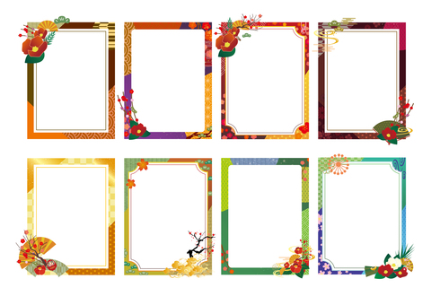 正月フレームセット
