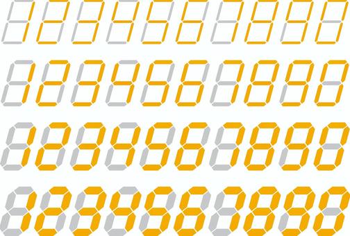 デジタル数字e 数字,デジタル,デジタル数字,フォント,電卓,計算機,シンプル,ビジネス,デザイン,グラフィックのイラスト素材