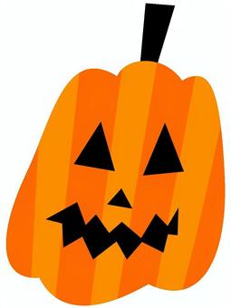 ハロウィンかぼちゃ ハロウィンかぼちゃ ハロウィン,かぼちゃ,おばけかぼちゃ,ハロウイーン,halloween,南瓜,シマシマ,3色,オレンジ,黒のイラスト素材