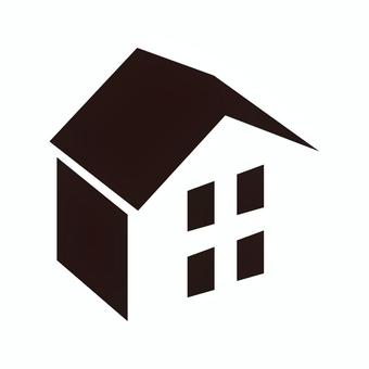 家 家,街,住宅,住宅地,モノクロ,家族のイラスト素材