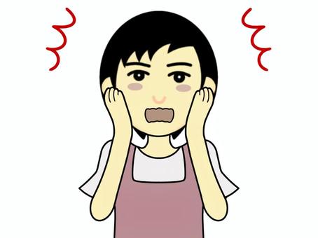 びっくり びっくり,驚き,興奮,衝撃,驚愕,吃驚,ショック,ドッキリ,ドキッ,サプライズのイラスト素材