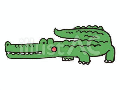 ワニのイラスト
