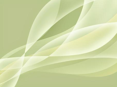 緑色の抽象的なウェーブの背景 背景,壁紙,ウェーブ,緑,曲線,素材,抽象のイラスト素材