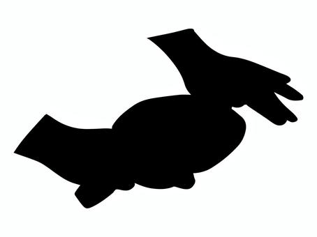 生地を伸ばす手元のシルエット 生地,伸ばす,料理,綿棒,手元,パン,うどん,小麦粉,手作り,ホームメイドのイラスト素材