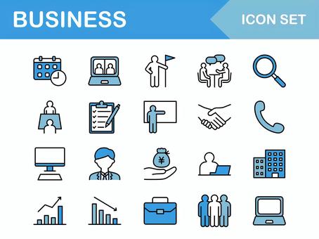 Illustration, business, work, icon, 