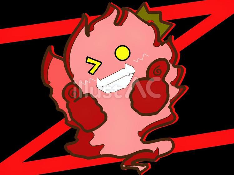 召喚されし悪魔ロノウェ『赤』 ロノウェ,悪魔,ソロモンのイラスト素材