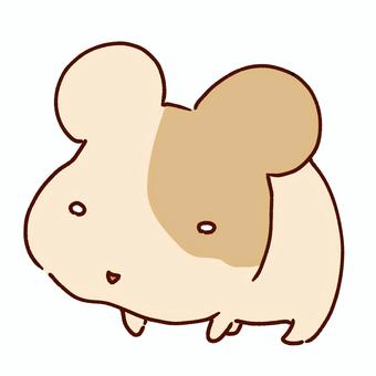 疲れたハムスター ハムスター,哺乳類,動物,生き物,ネズミ,ペット,疲れた,かわいい,疲労のイラスト素材
