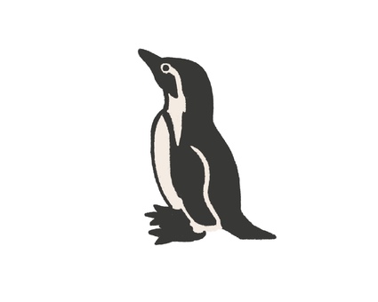 ペンギン02 ペンギン,フンボルトペンギン,鳥,動物,南極のイラスト素材