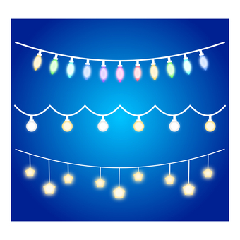 イルミネーション3 イルミネーション,夜空,ライト,ライトアップ,光る,キラキラ,ピカピカ,夜景,祭り,綺麗のイラスト素材