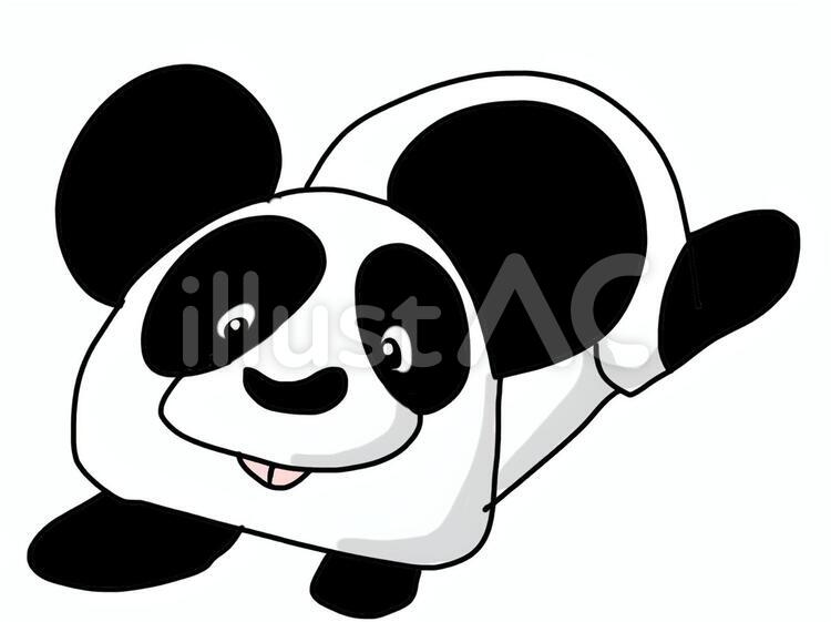 動物 ユーモラス,のんびり,ゆるいのイラスト素材