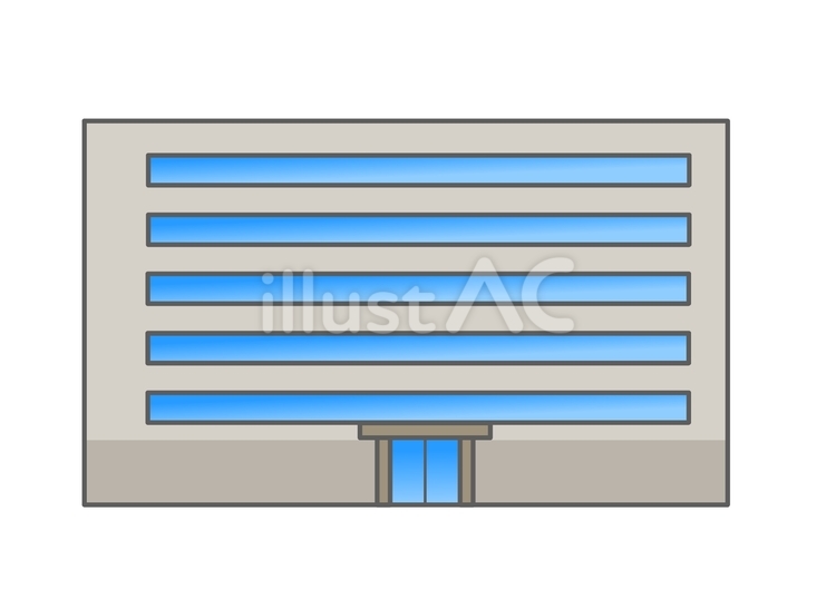 税務署・市役所・公共施設の建物 税務署,市役所,区役所のイラスト素材