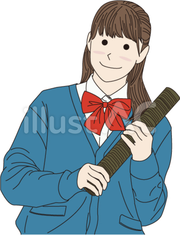 学生3 人物,じんぶつ,人のイラスト素材