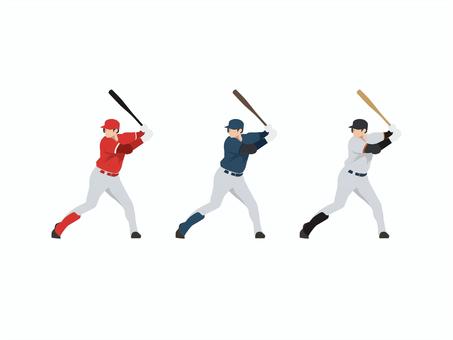 Illustration, baseball, people, male, 