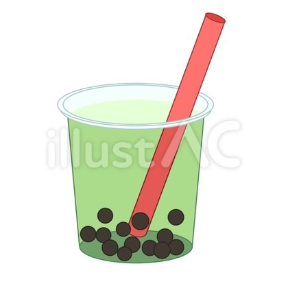 タピオカ 抹茶ミルク