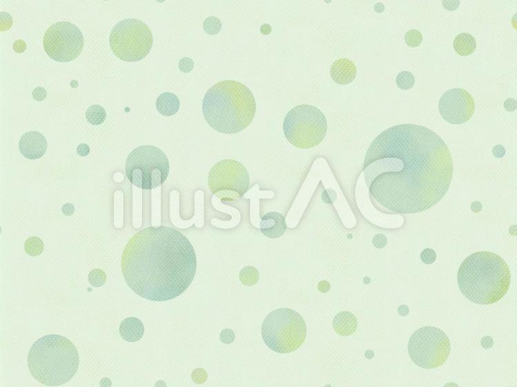 水玉　緑 水玉,緑,黄緑のイラスト素材