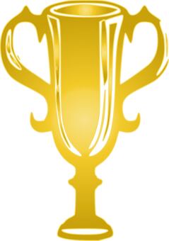 トロフィー トロフィー,優勝カップ,優勝杯,賞杯,優勝,賞,優秀賞,最優秀賞,表彰,1位のイラスト素材