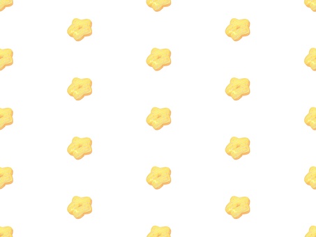 ドーナツ　⑥ ドーナツ,黄色,星,スイーツ,洋菓子,お菓子,おやつ,デザート,食べ物,パターンのイラスト素材