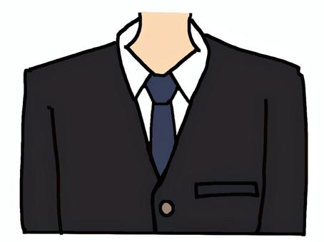 制服 制服 制服,ブレザー,学生服,ワイシャツ,ネクタイ,学生,pop調,手描き,挿絵,ワンポイントのイラスト素材