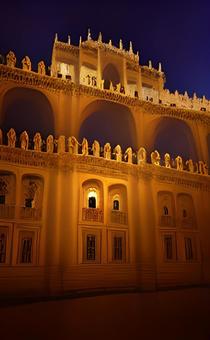 Palace at night, JPG Palace at night, palace, night, appearance, JPG
