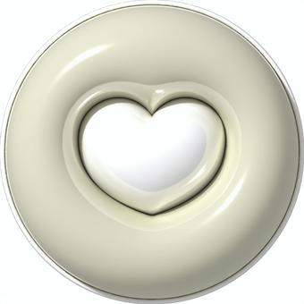 ぷっくりハート③ ぷっくり,ぷくぷく,ハート,アイコン,トプ画のイラスト素材