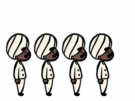 Illustration, india, indian, turban, 