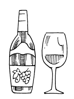 Wine A, wine, glass, bottle, JPG