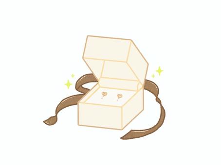 ジュエリー ジュエリー,アクセサリー,ピアス,イヤリング,宝石,ギフト,贈り物,ギフトボックス,リボン,プレゼントのイラスト素材
