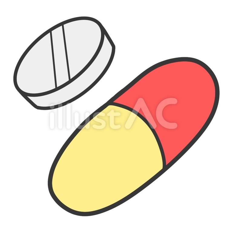 錠剤 薬,錠剤,薬局のイラスト素材