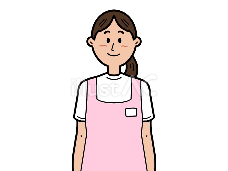 保育士の先生　女性2 保育士,女性,先生のイラスト素材